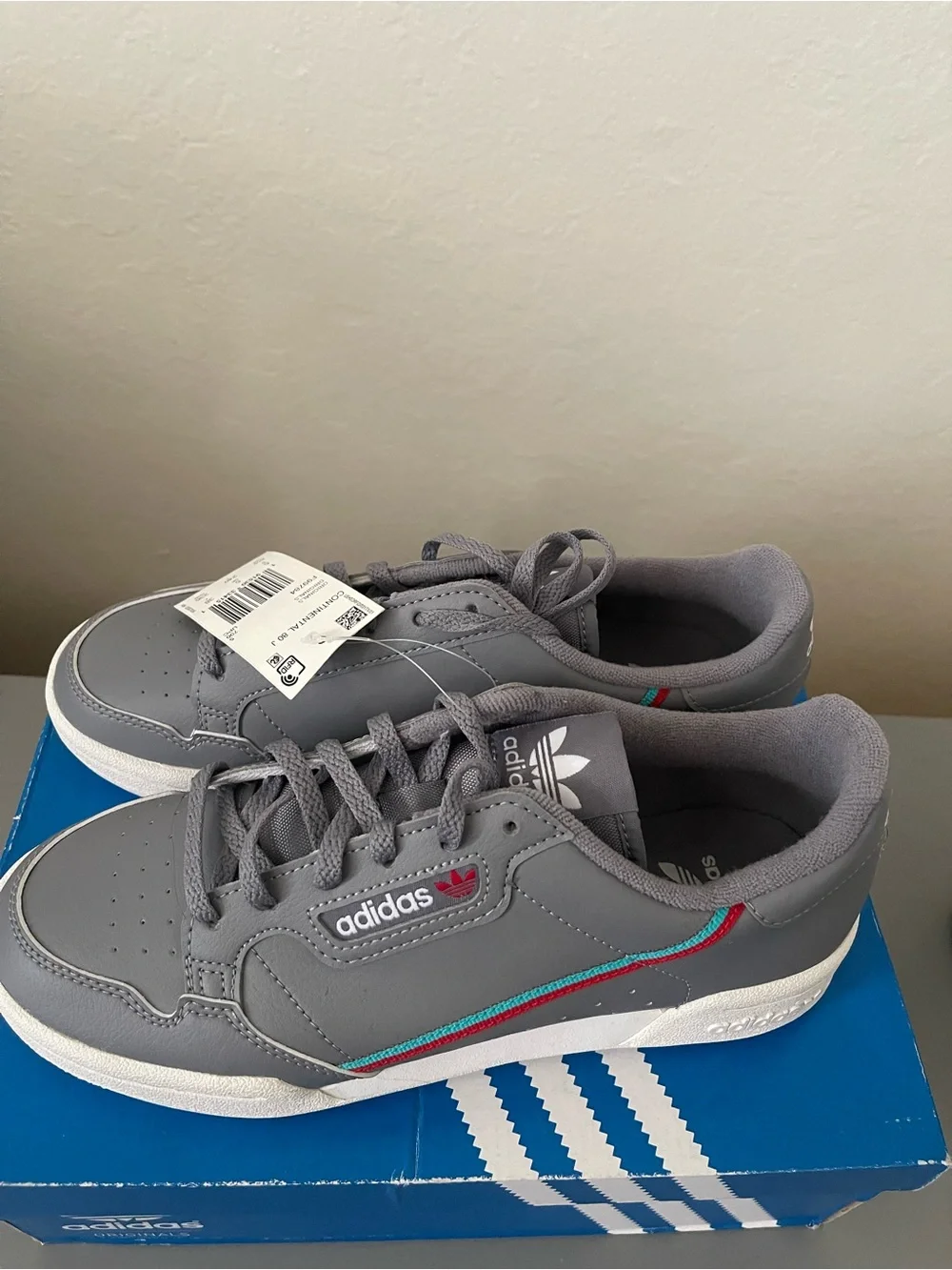 adidas Kids Continental 80 J Sneakers - Gray